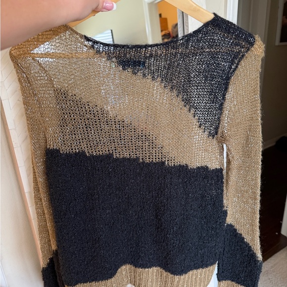 Alice + Olivia Black and Brown Sweater - Picture 3 of 6